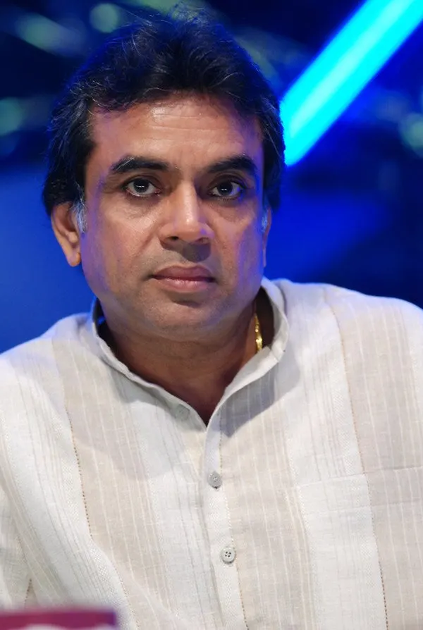 Paresh Rawal in a white kurta