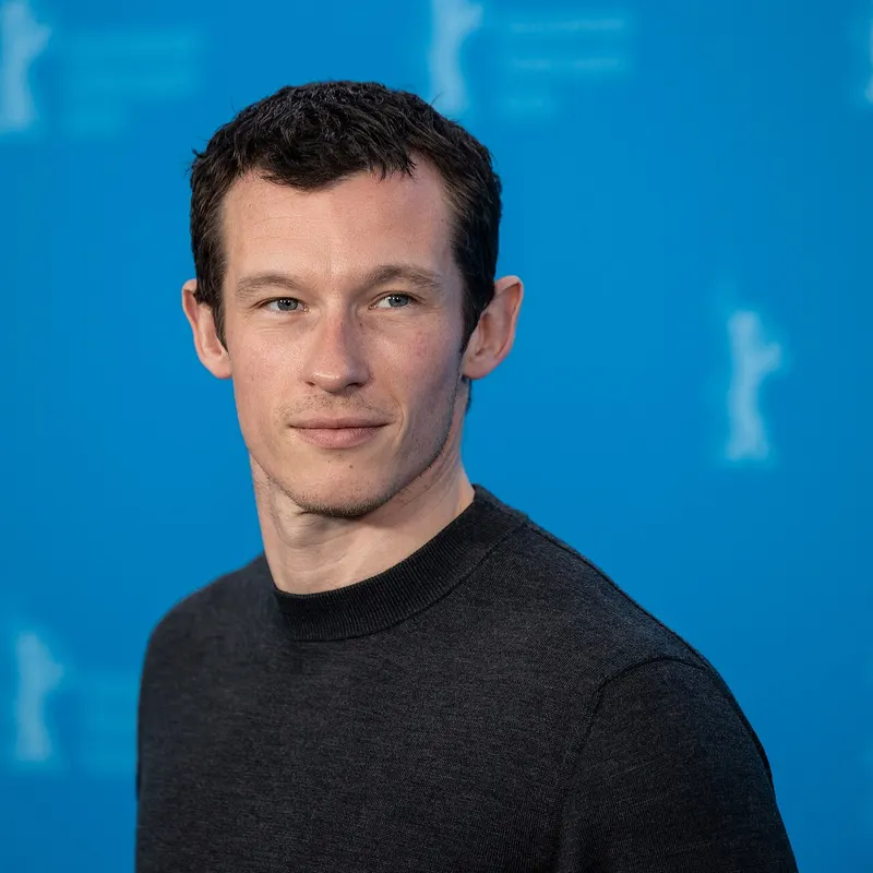 Callum Turner at a film festival photocall