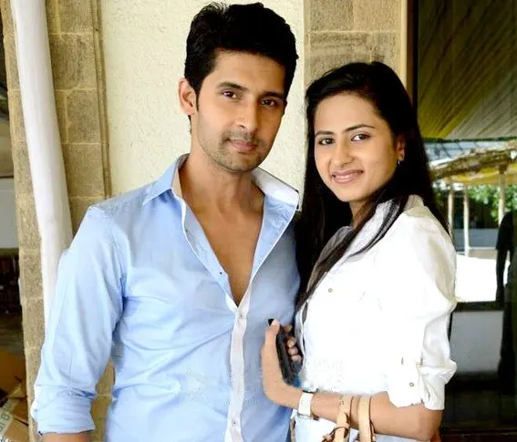 Ravie Dubey and Sargun Mehta standing together